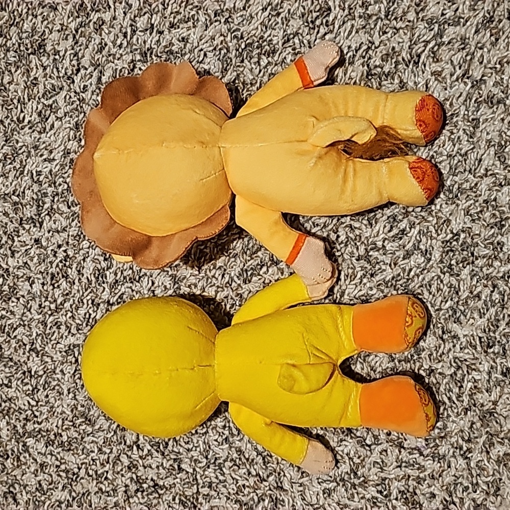 Cocomelon Baby JJ duckie and lion plushes 8 inches - Picture 4 of 5